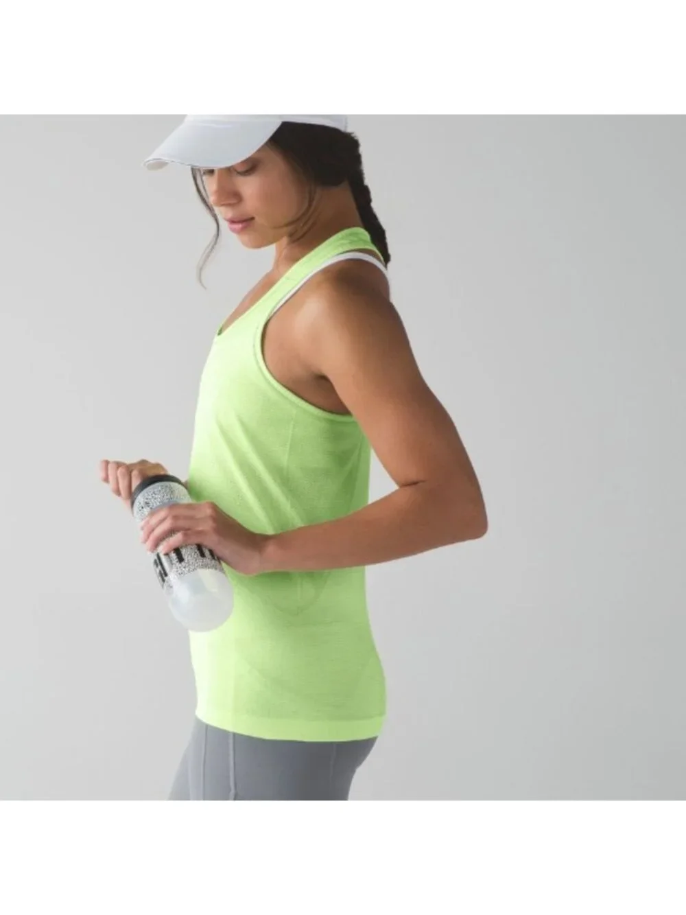 Lululemon Swiftly Tech Racerback Heathered Ray